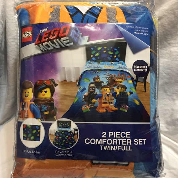 Lego Other - LEGO Movie COMFORTER Set. Fits twin or Full